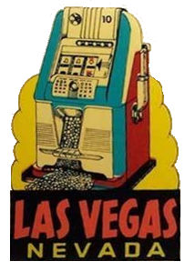 (image for) Nevada (3) Las Vegas Vintage Vacation Sticker
